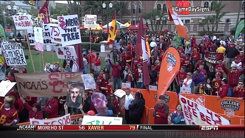 Illustration for article titled Jonathan Martin Is A Pussy: Your Stanford-USC GameDay Sign Roundup
